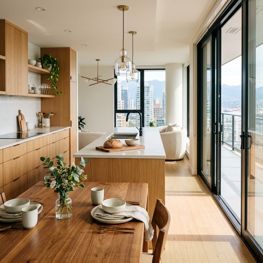 A bright, move-in-ready rental interior