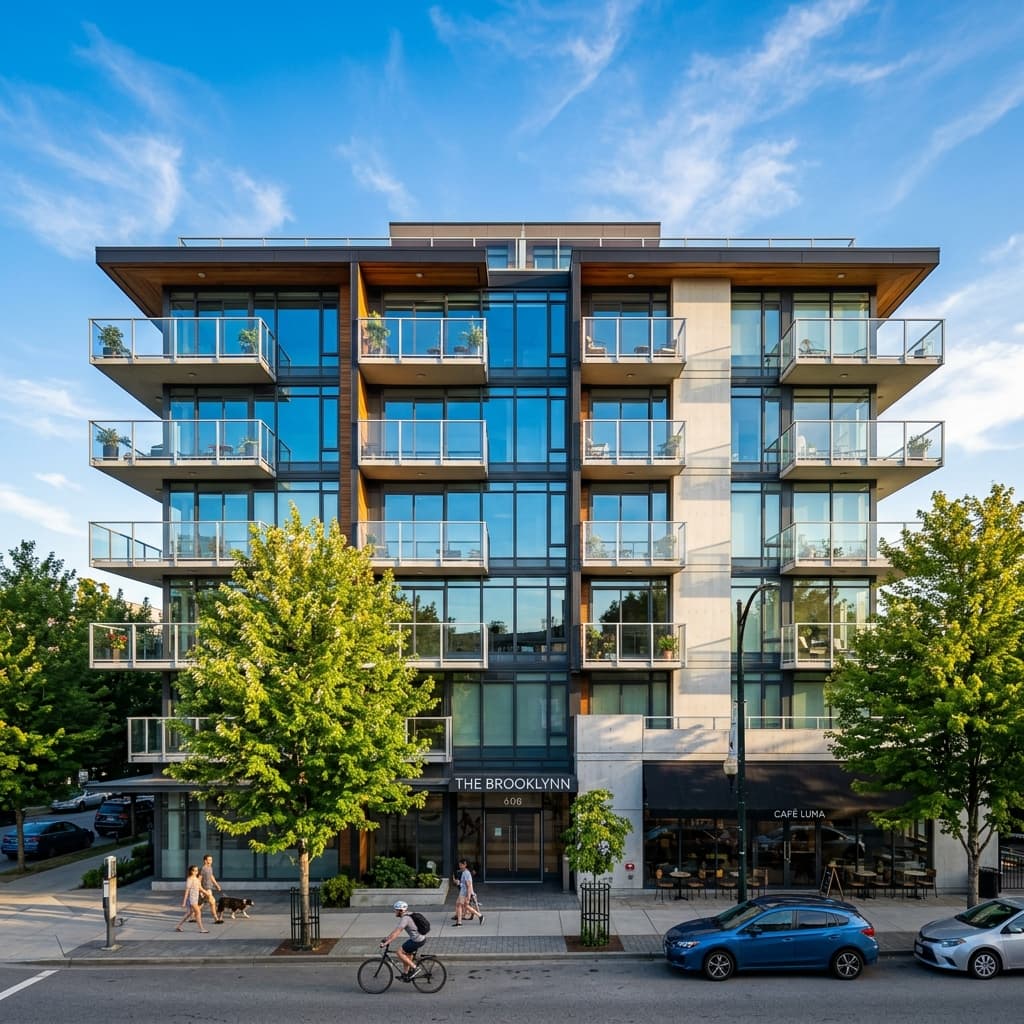 A well-kept rental property exterior